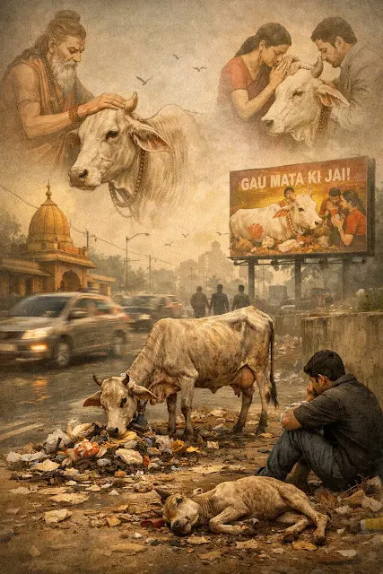 गौमाता: शब्दों में धर्म और जीवन की सच्चाई