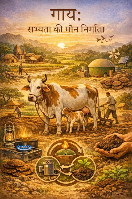 गाय: सभ्यता की मौन निर्माता
