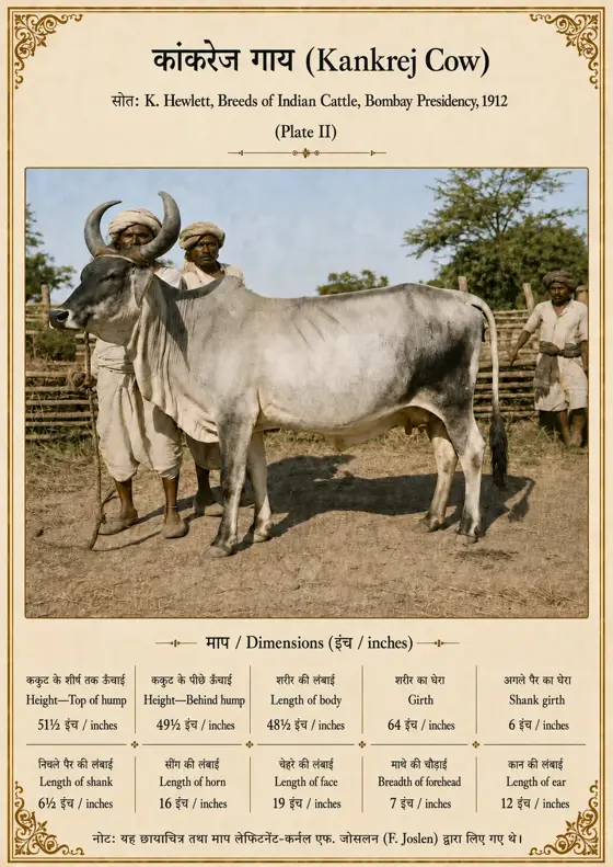Kankrej Cow